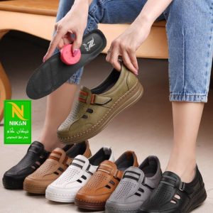کفش طبی اداری کارمندی زنانه لژدار نرم و راحت دارای کفی طبی و پد خارپاشنه طراحی شیک مناسب برای محیط کار کفش پرستاری.سایز۳۷تا۴۰ رنگ‌ مشکی، عسلی و طوسی زیتونی کرم سفید