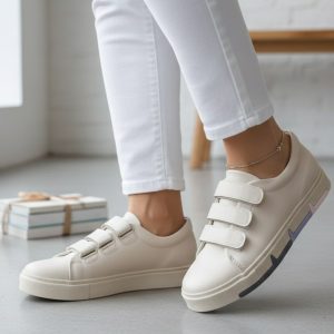 کتونی‌ ونس چسبی زنانه