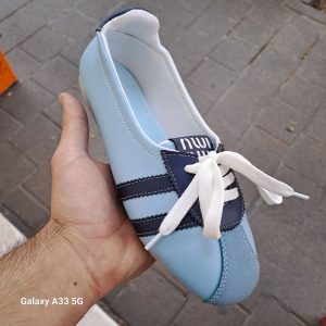 کالج شیک اسپرت زنانه بندی رنگ آبی