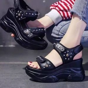 صندل لژدار زنانه کایا