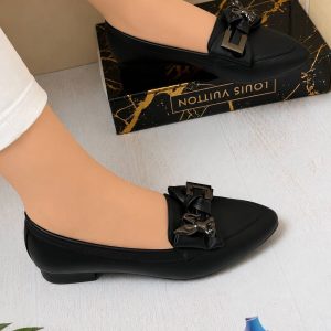کالج پاشنه کوتاه نگینی پاپیونی‌ مجلسی زنانه