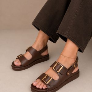 صندل لژدار دوسگک رکابدار زنانه