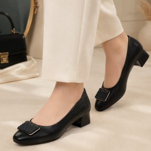 کفش مجلسی پاشنه کوتاه زنانه 